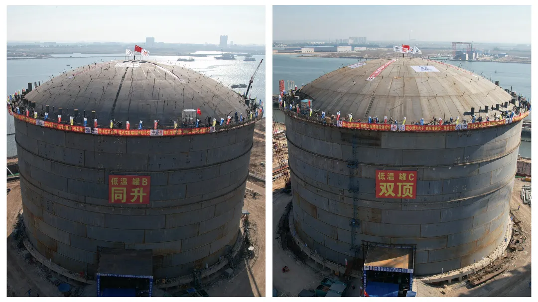 五環(huán)工程總承包項(xiàng)目雙頂同升圓滿完成