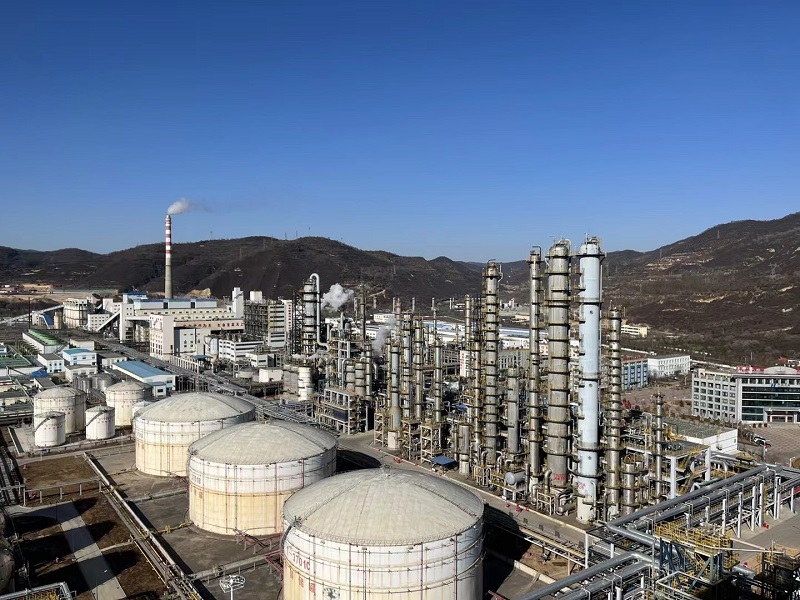 中國天辰甘肅華亭甲醇制聚丙烯科技示范項目投料成功