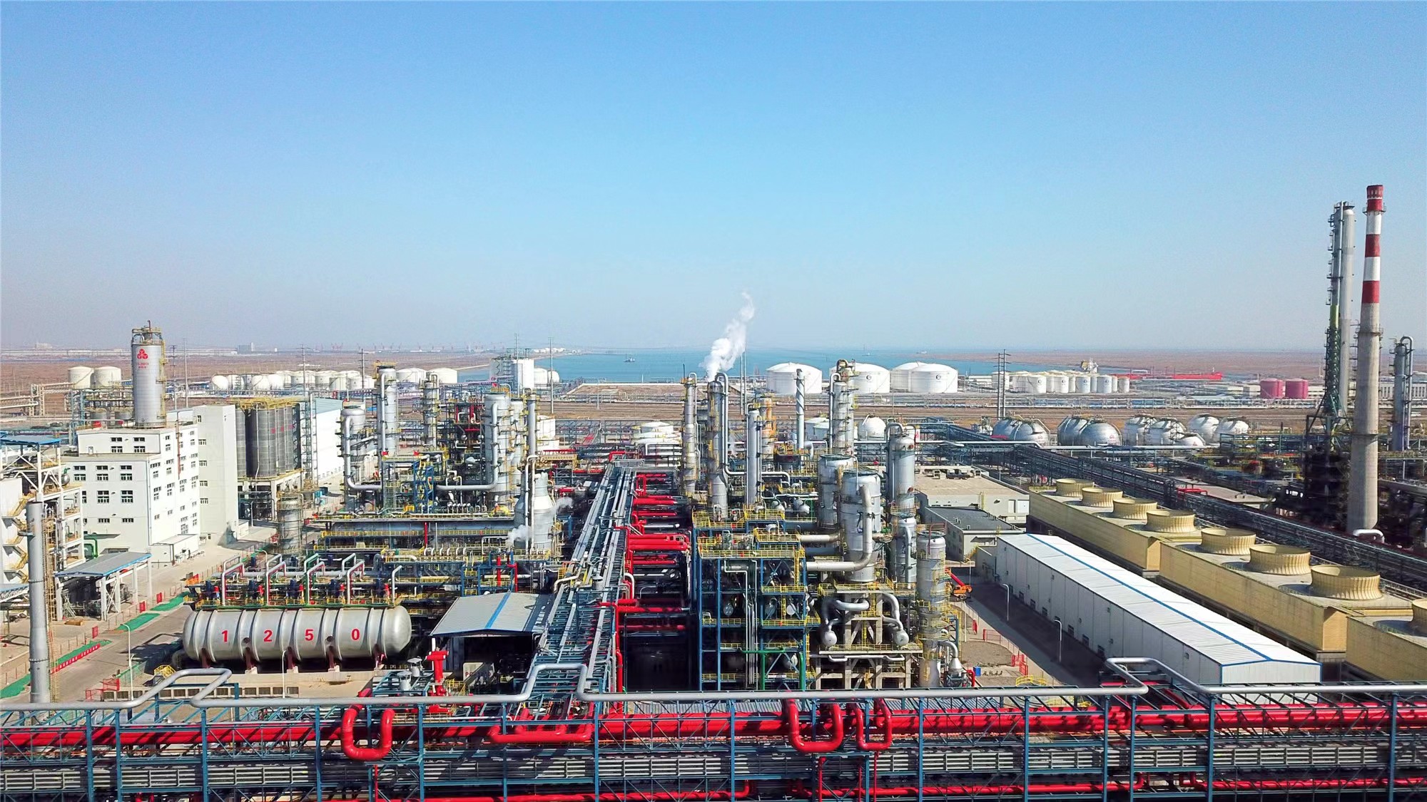 天辰總包天津渤化“兩化”改造項目乙苯單元試車成功