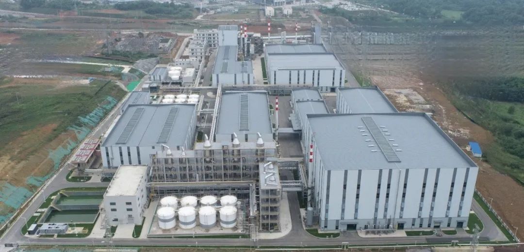 成達公司總承包的宜賓偉能年產(chǎn)2.5萬噸電池級氫氧化鋰項目順利完工