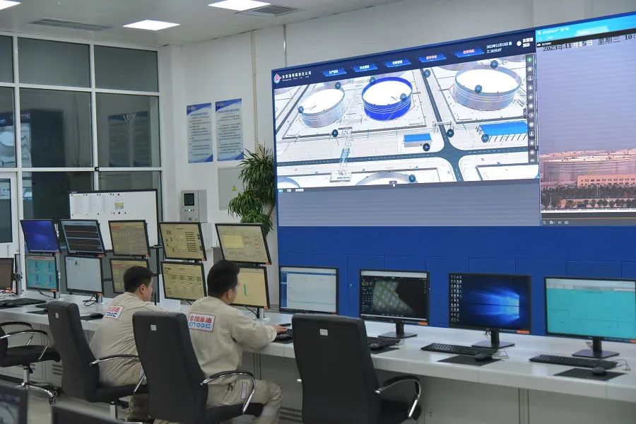 海油石化工程建設的我國首個大型“數字油庫”項目上線