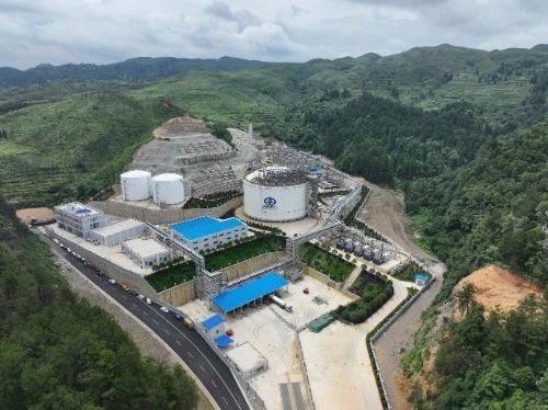 貴陽LNG調峰站項目完成交工驗收并正式開車試運