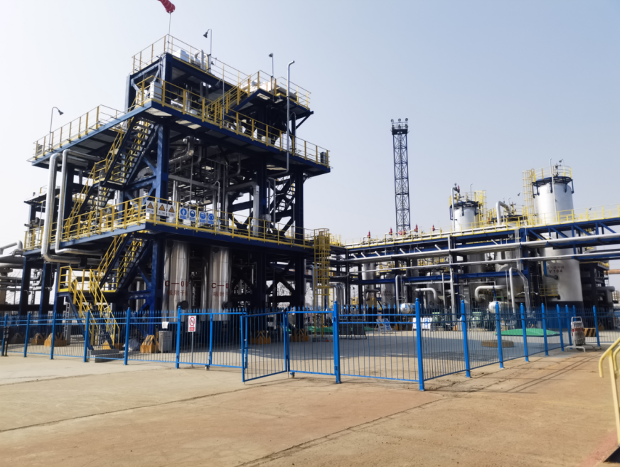 三維化學EPC總承包中石化天津分公司煉油部1#C2回收裝置尾氣和新火炬氣回收氫氣項目順利投產