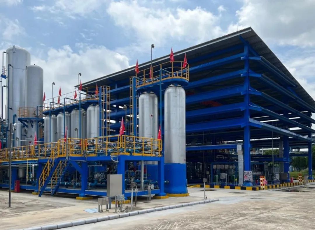 中化西南院承建華南最大氫燃料電池供氫中心正式投產