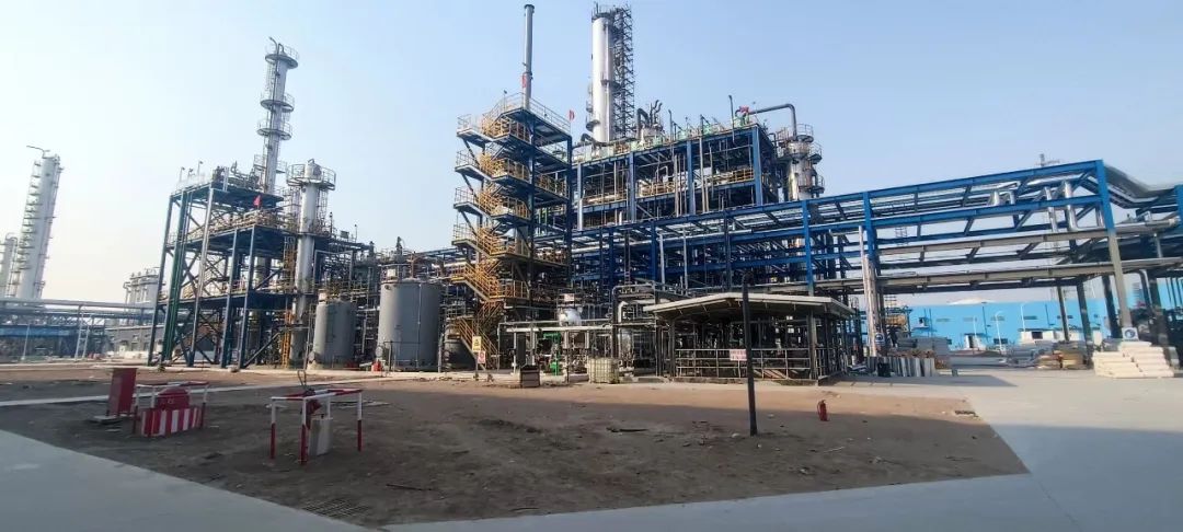 渤化工程自有技術轉讓并設計的乙烯直接氯化法制二氯乙烷 裝置順利投產